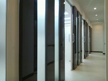 半個室の診療室